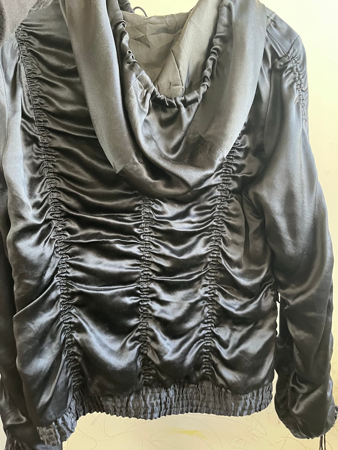 빈티지 셔링 후드집업 다크네이비 상품이미지7