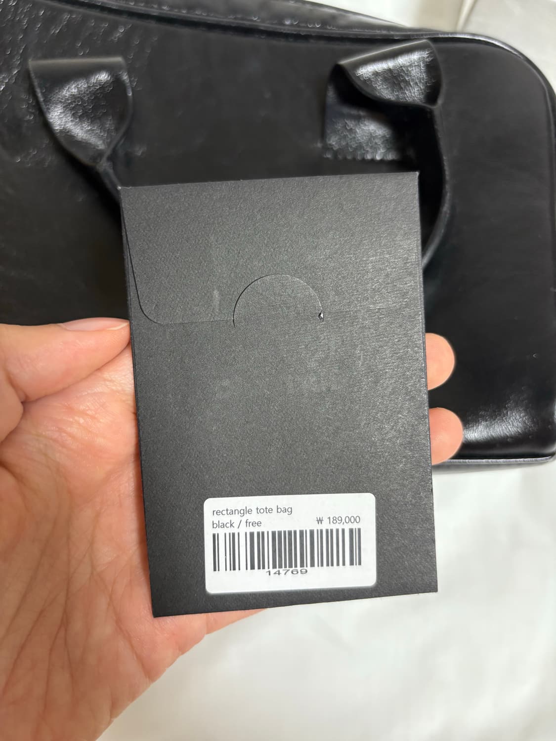 버뮬라 소가죽 토트백  (키링 포함) 상품이미지5