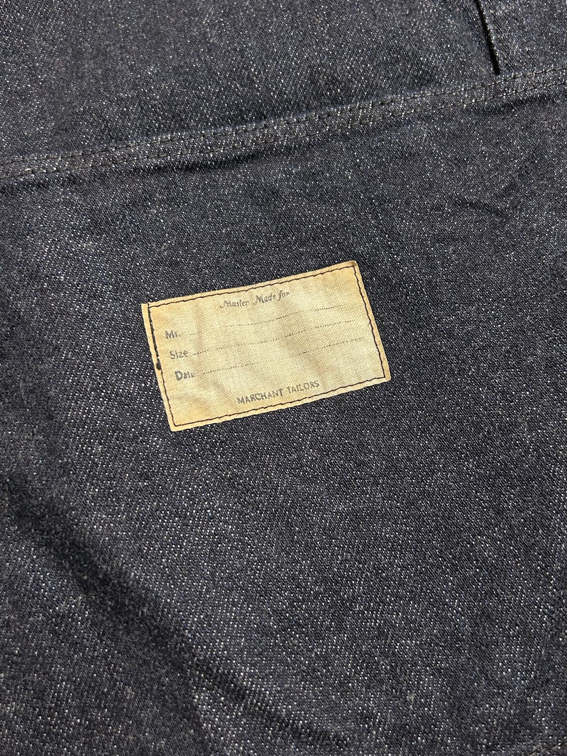 캐피탈 데님 커버올 자켓 상품이미지3