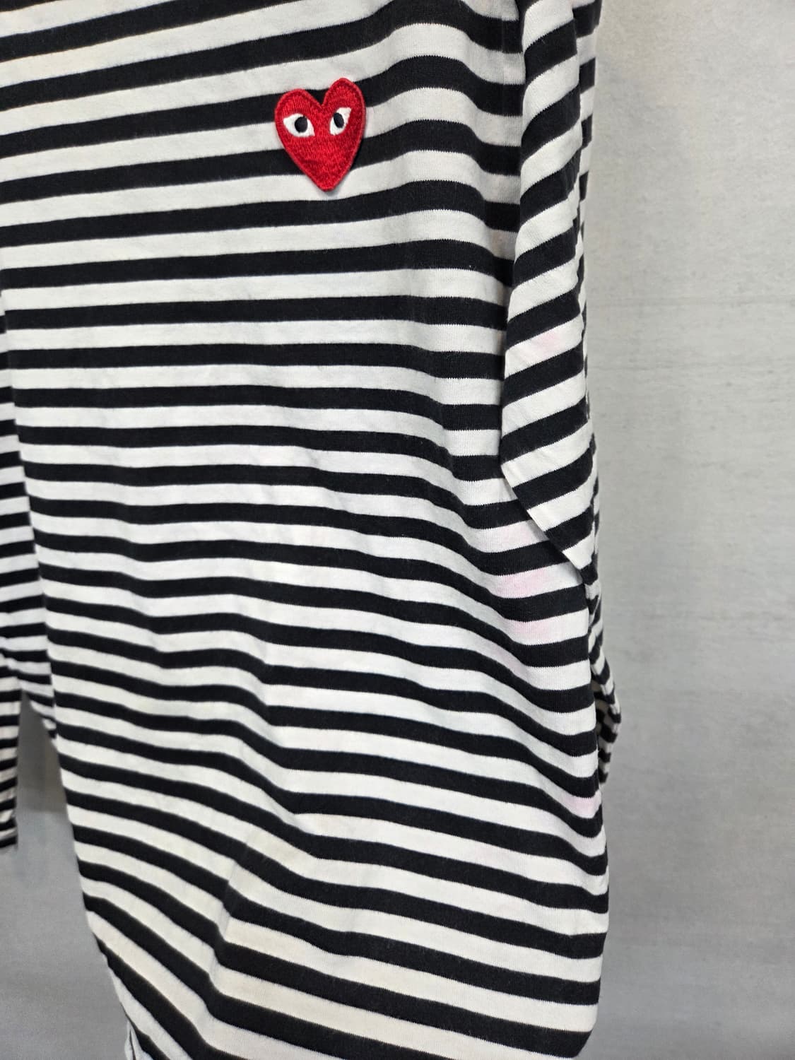 꼼데가르송 스트라이프 롱슬리브 긴팔 m 상품이미지10