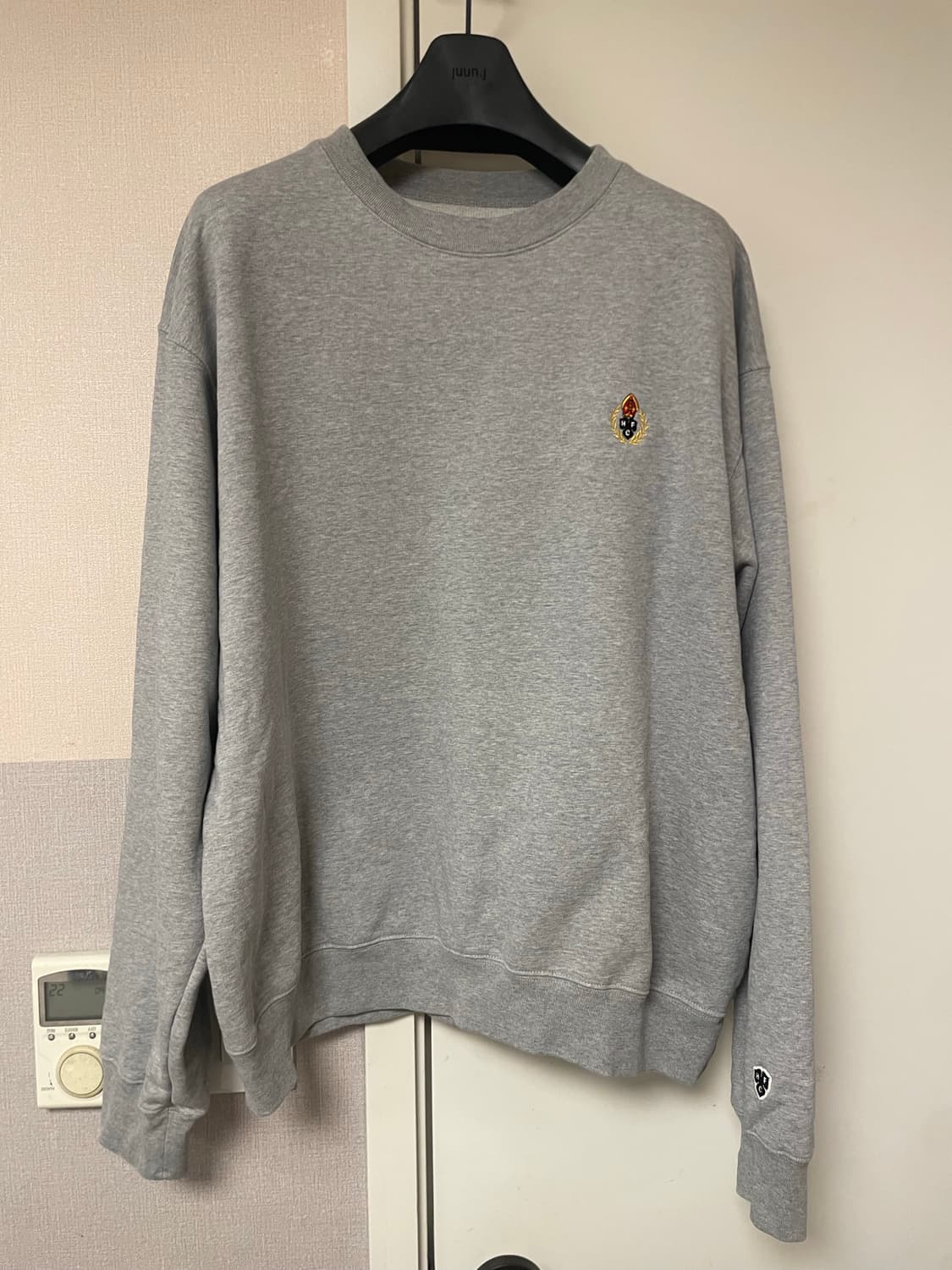 (M) 26SS 헤리티지플로스 331 크루넥(멜란지 그레이) 상품이미지1