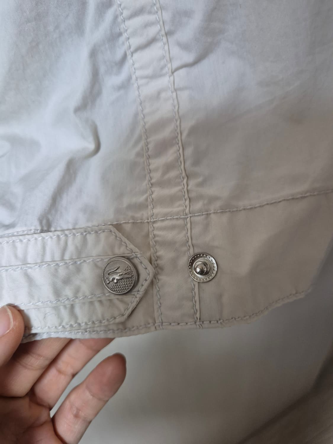 라코스테 경량점퍼 나일론 자켓 52 사이즈 상품이미지7