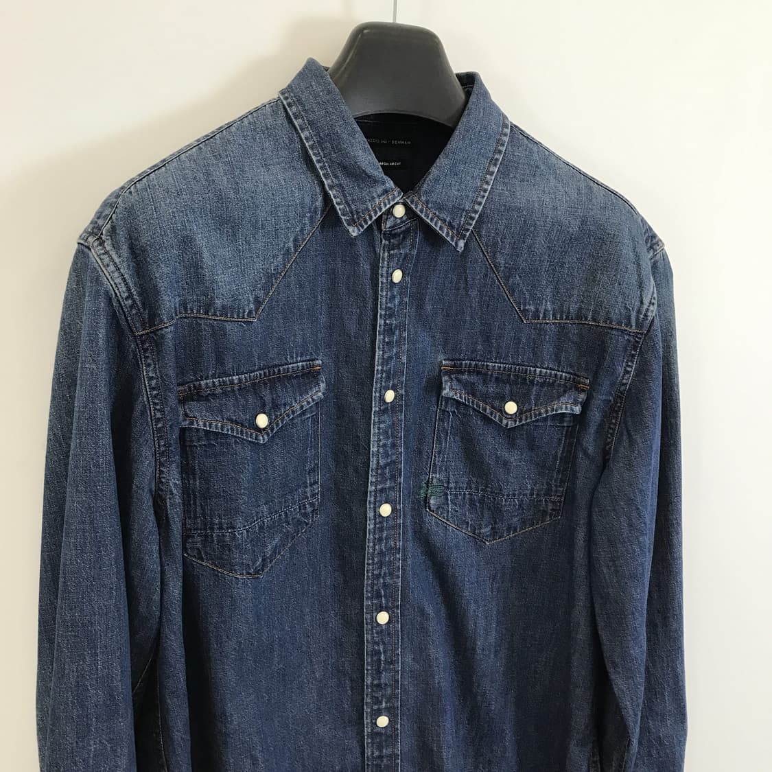 헤지스 x 덴함 웨스턴 데님셔츠 [XL사이즈] 상품이미지2