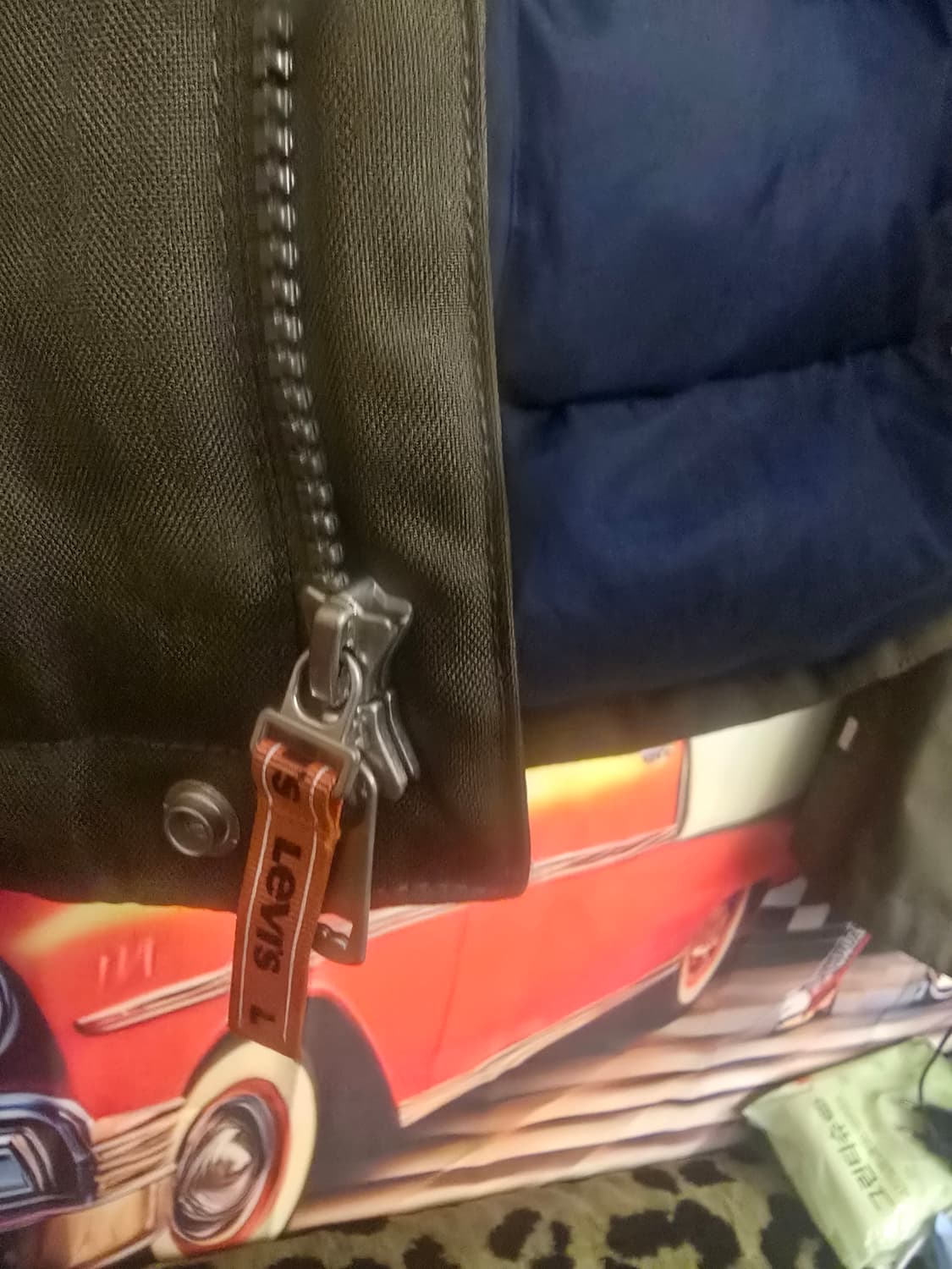 리바이스 보이즈 카키 아우터 구스패딩 상품이미지9