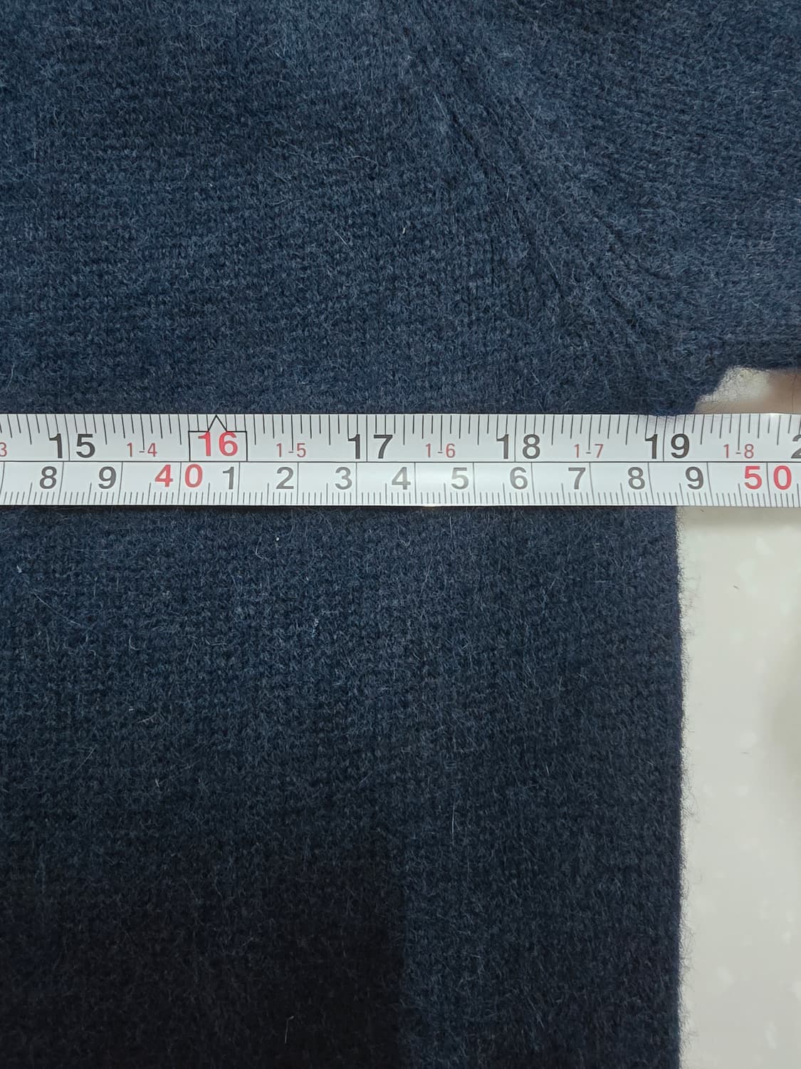 라씨엔토 네이비 롱 가디건 양모혼방 상품이미지7