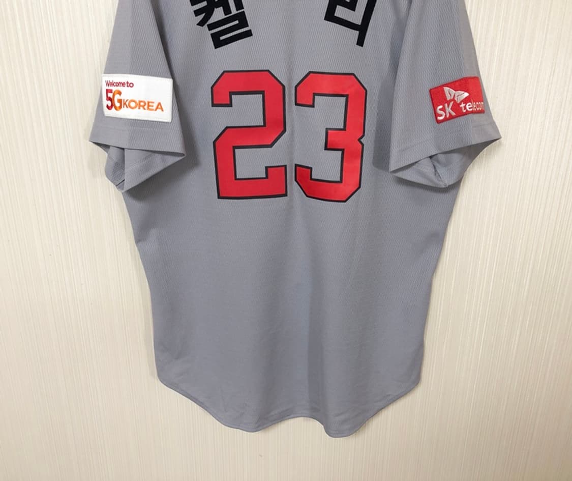 KBO SK와이번스 어센틱 홈유니폼/져지 105 #23 켈리 상품이미지10