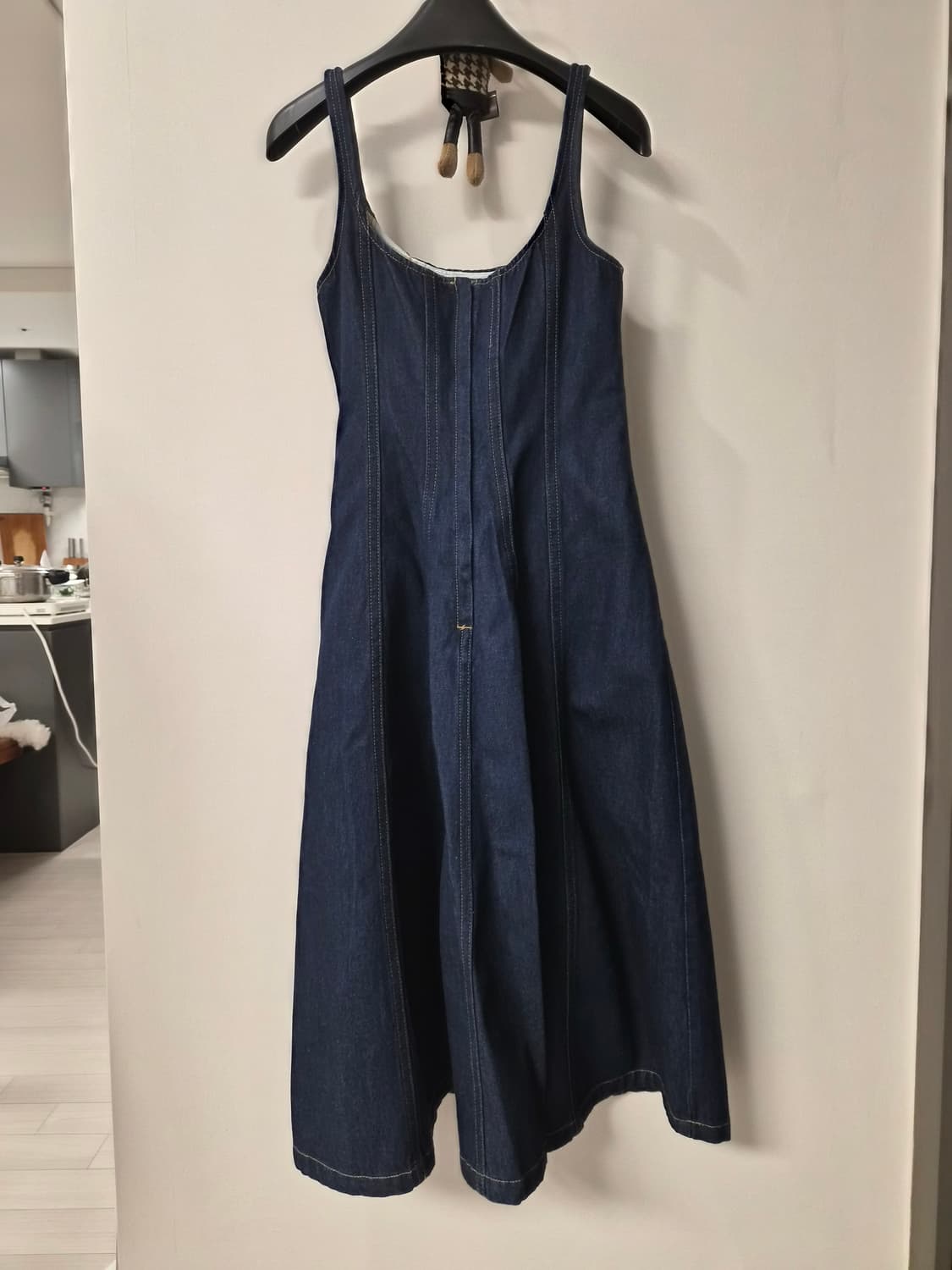 H&M 코르셋 라인 데님 미디 원피스 (EUR 34) 상품이미지4