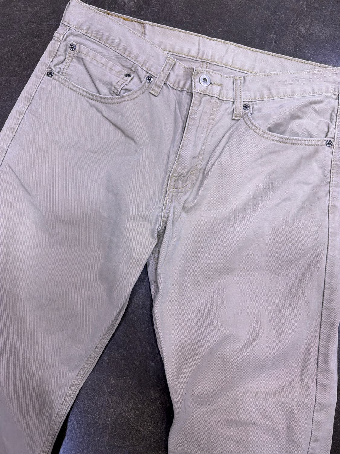 리바이스 511 슬림핏 베이지 코튼팬츠 34 상품이미지3