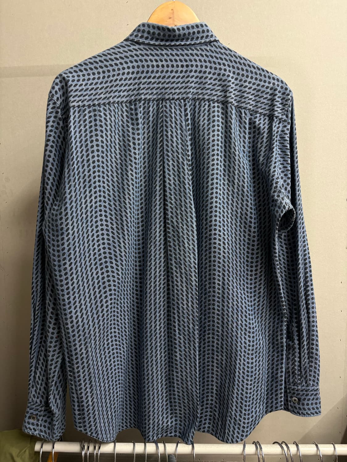 꼼데가르송 옴므 듀스 도트패턴 셔츠 상품이미지4