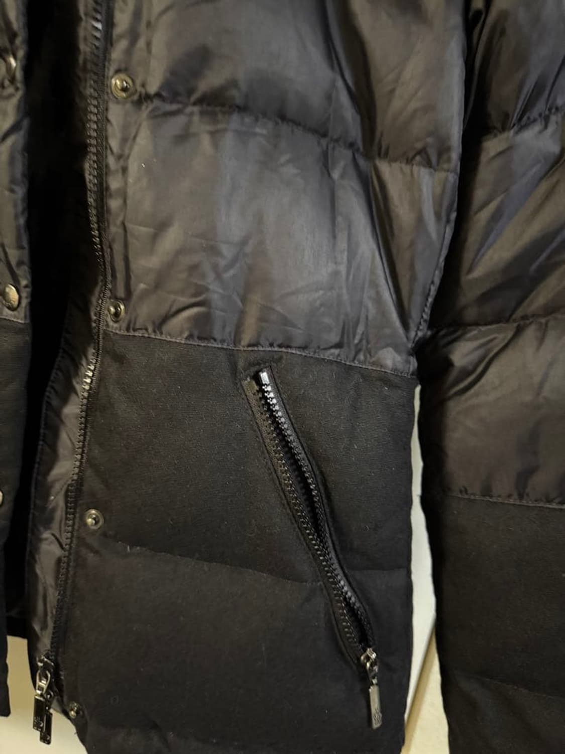 요지 야마모토 x 몽클레어 블랙 다운자켓 레이디스 상품이미지6