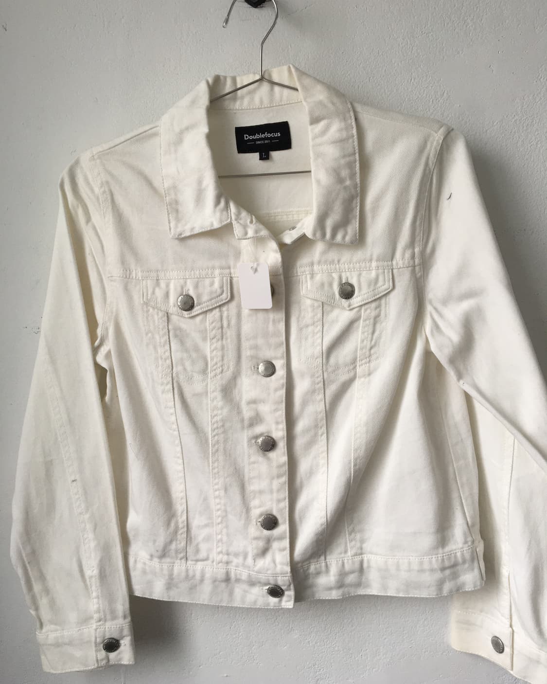 White trucker jacket 상품이미지4