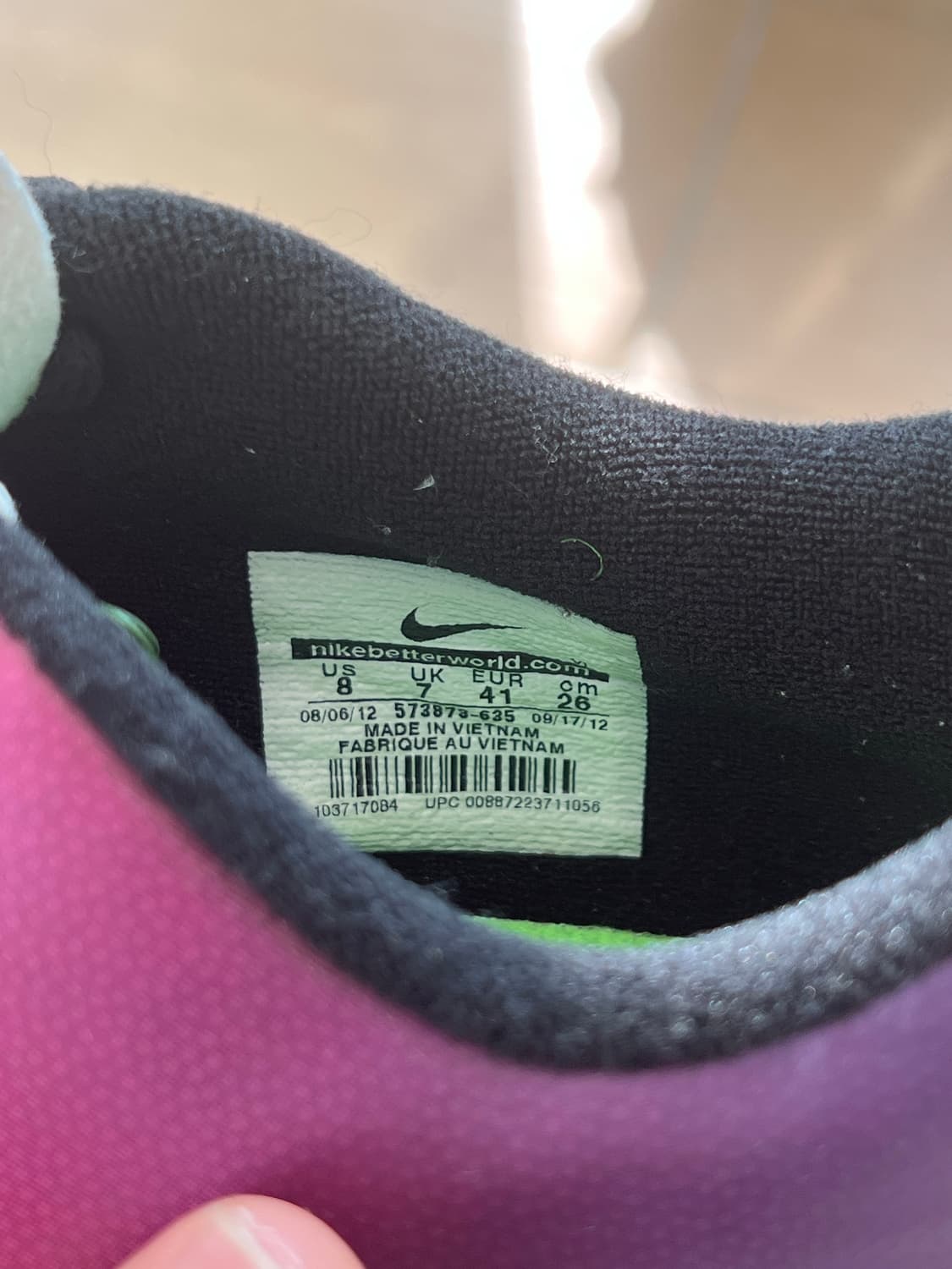 나이키 머큐리얼 FG 260 (선수용) 상품이미지3