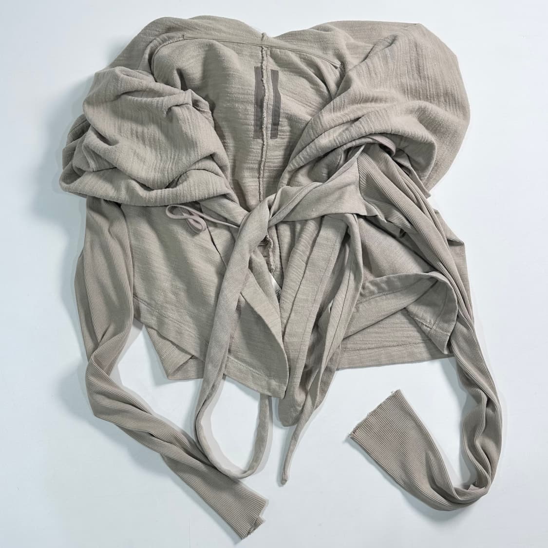 릭 오웬스 다크쉐도우 크롭 랩 후드집업  상품이미지4