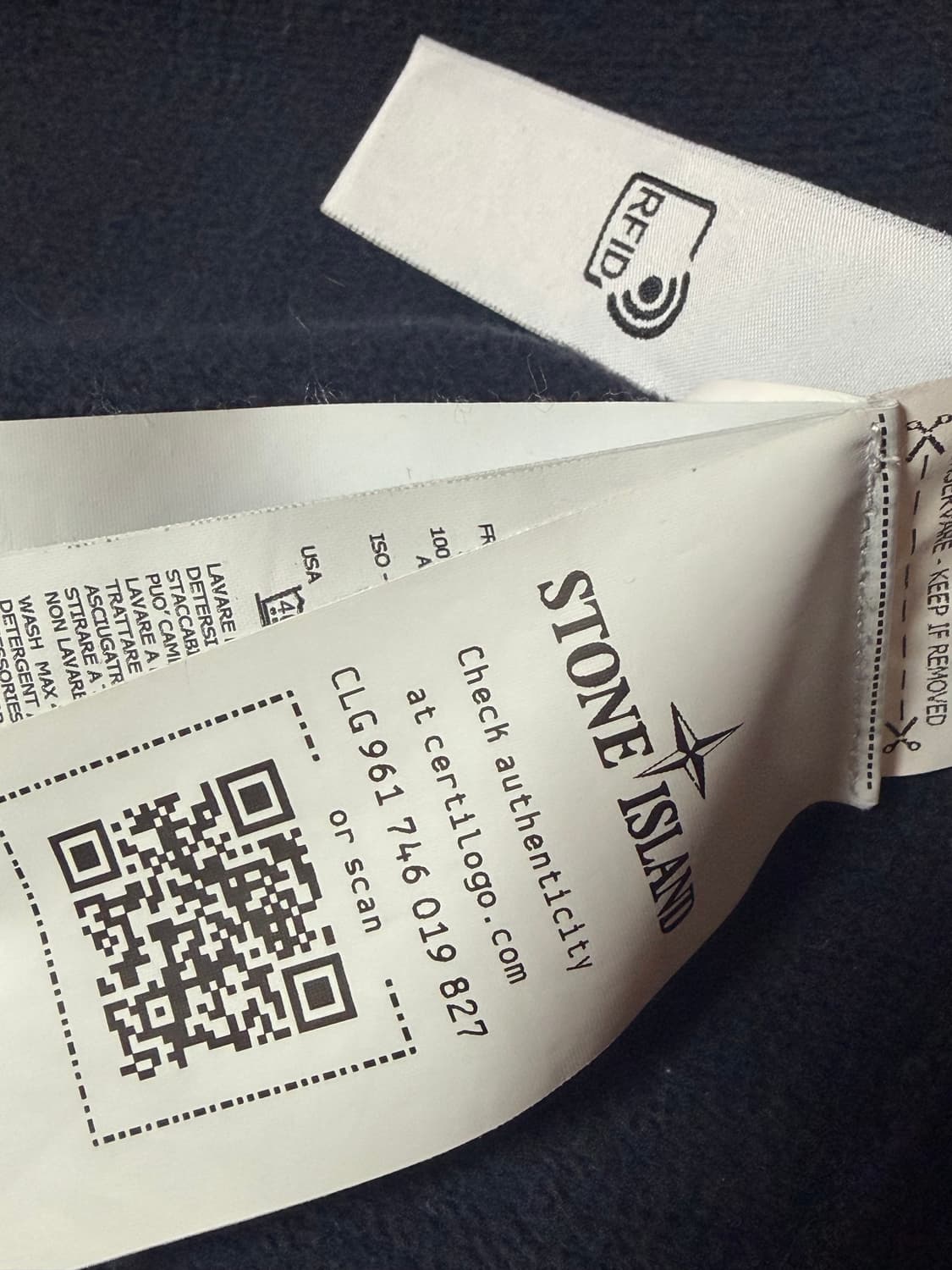 스톤아일랜드 현재 품절상태 대대장 후드집업 상품이미지4