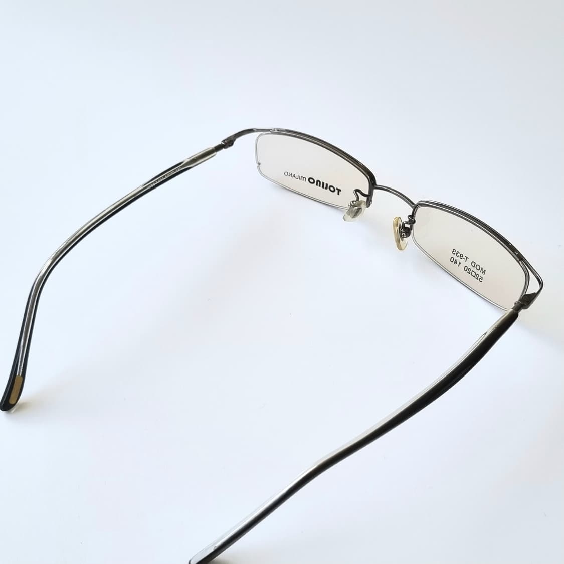데드스탁 긱시크 반무테 슬림 메탈 안경테 641 상품이미지5
