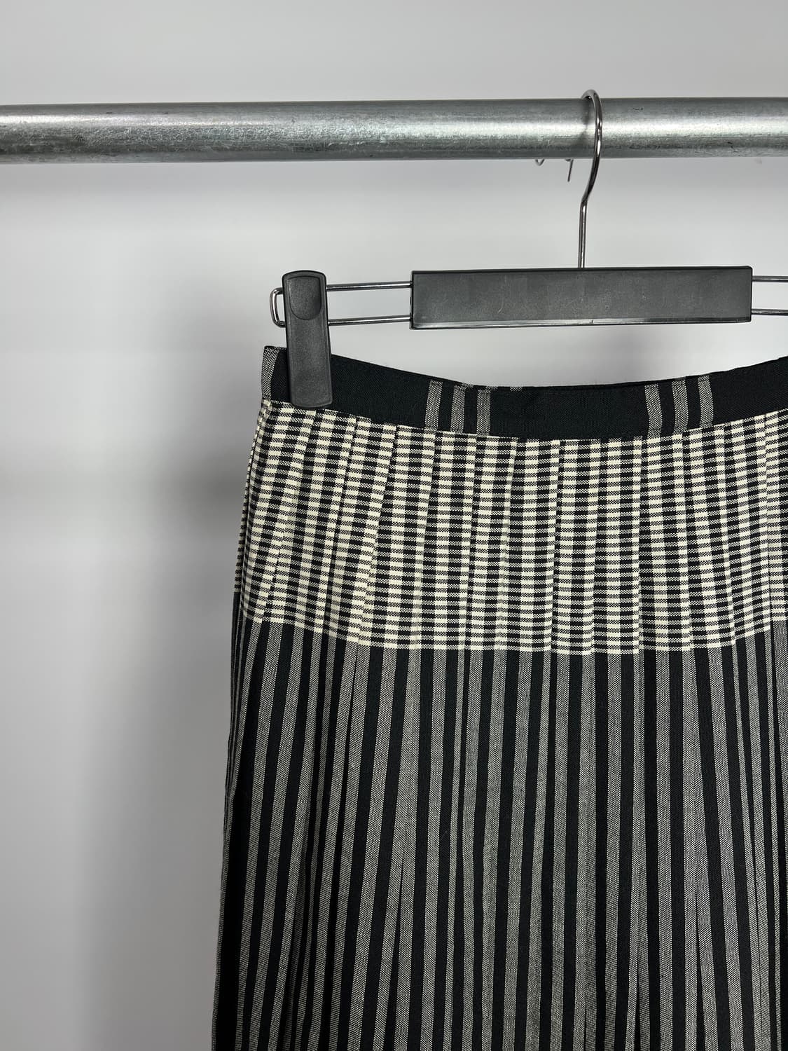 ROMAN 체크 울 스커트  상품이미지2