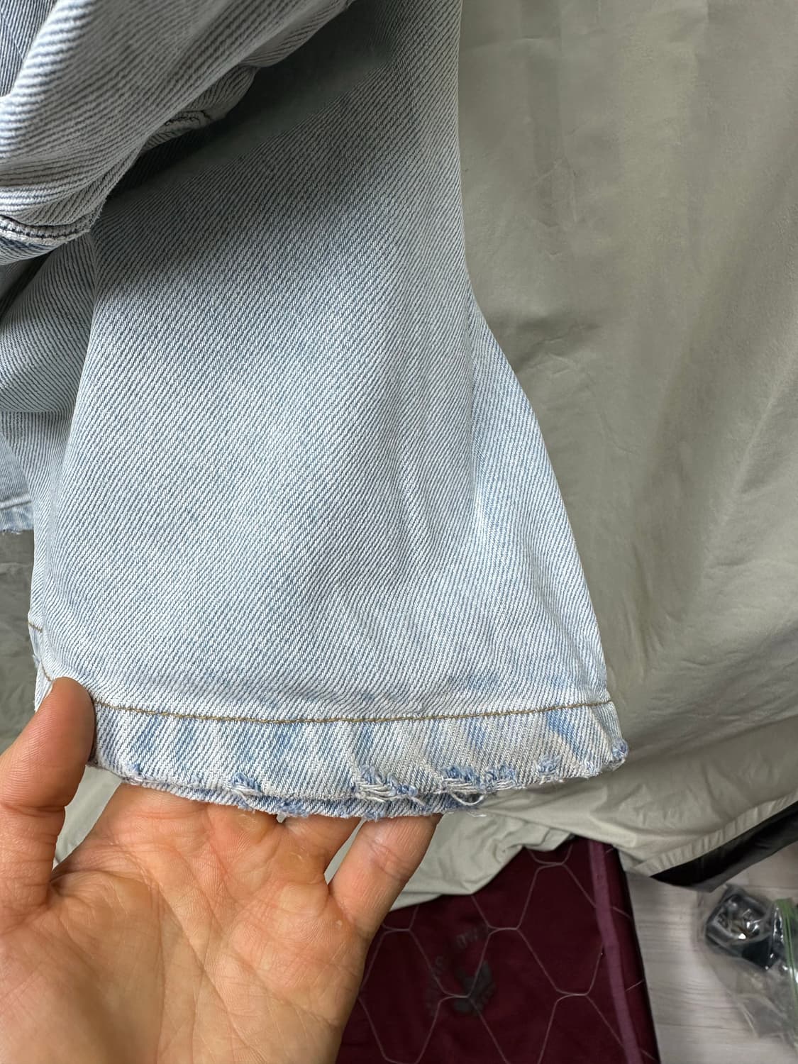 자라 연청 카고팬츠 eur38 상품이미지5