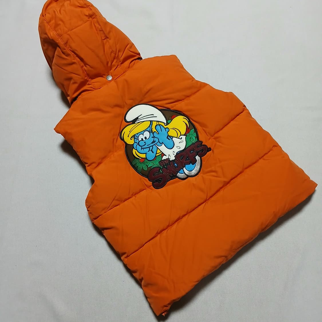 홀하우스 스머프 조끼 패딩조끼 자켓 베스트 빈티지 상품이미지2