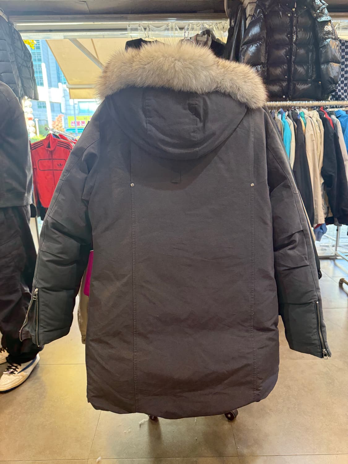 무스너클 스틸링 패딩 L 상품이미지2