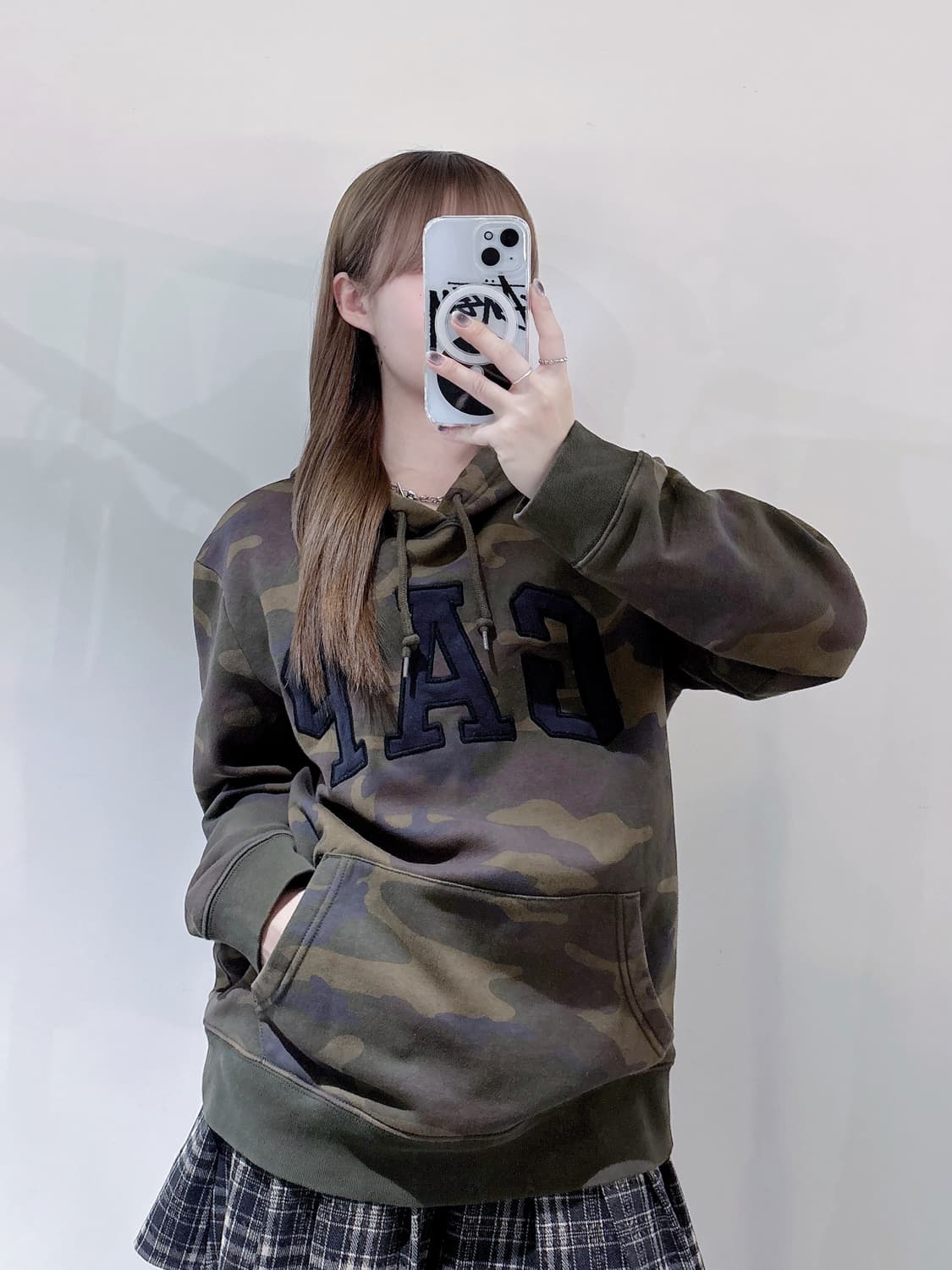 갭 카모 후드 상품이미지3