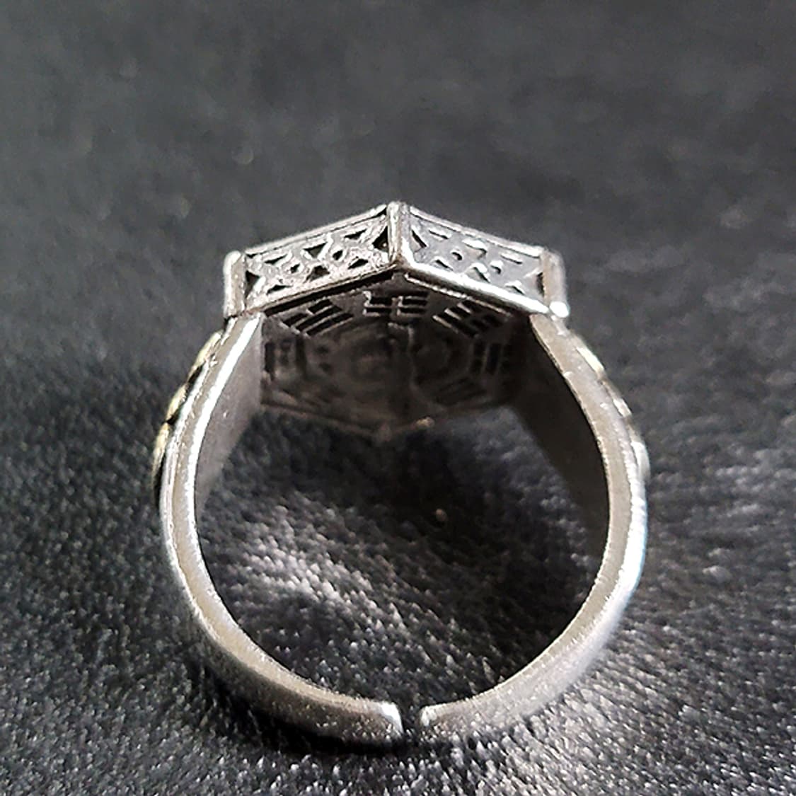 Arcanis 실버 남자 엔틱 빈티지 명품 태양 명예 수호 반지 상품이미지4