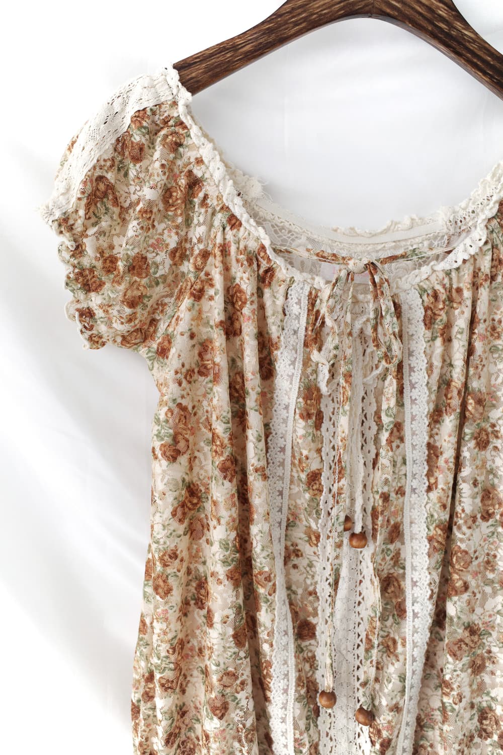 liz lisa) flower lace blouse  상품이미지3