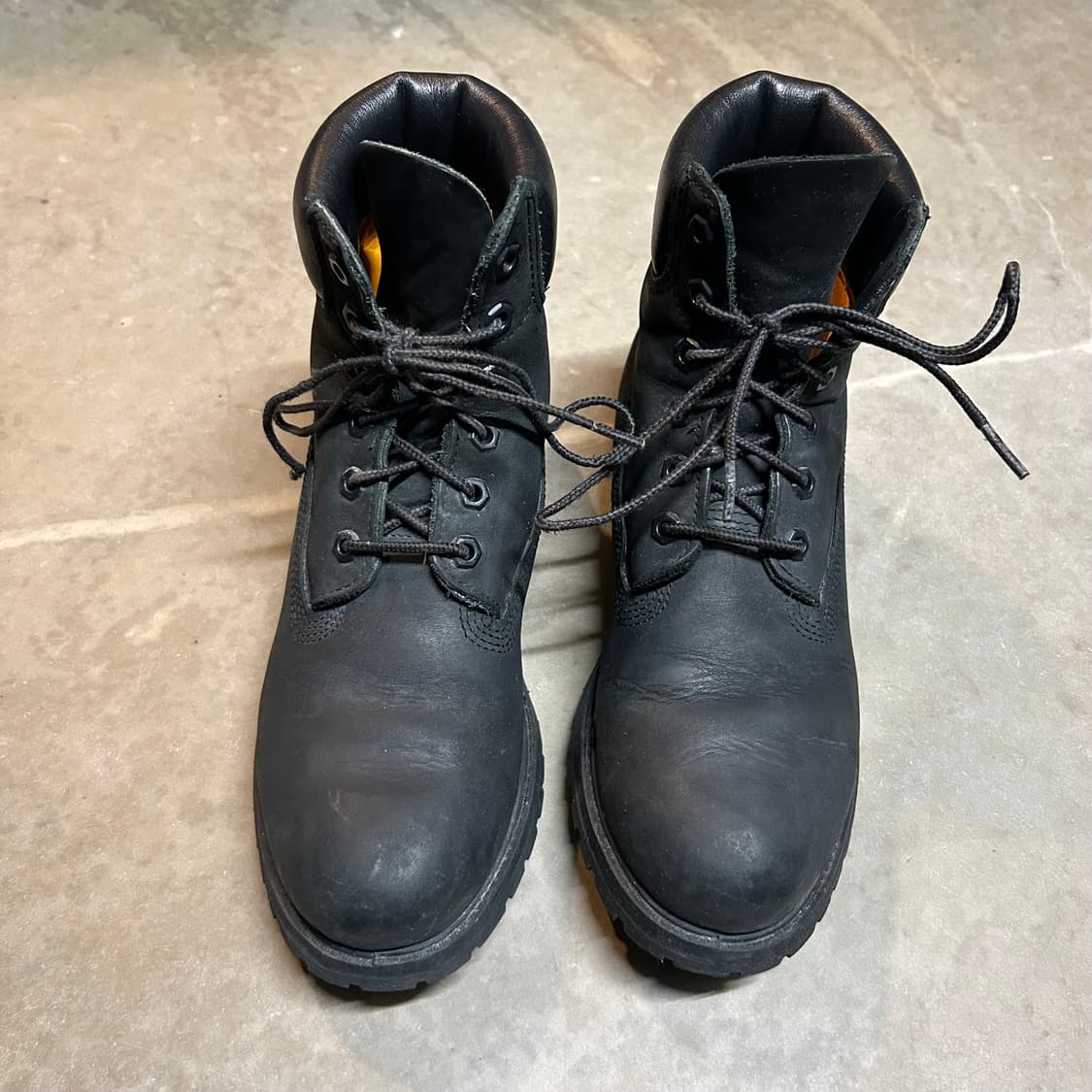 250) 팀버랜드 6인치 워커 부츠 프리마로프트 블랙 상품이미지5