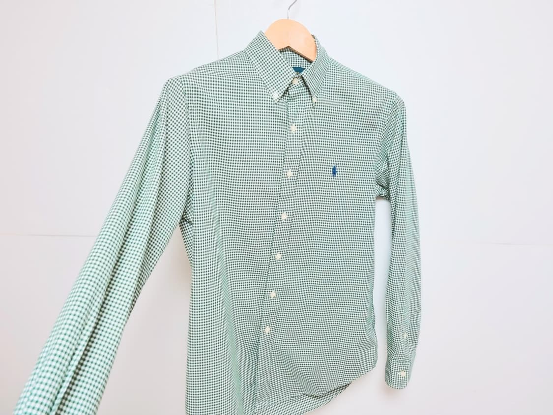 남성 폴로 랄프로렌 POLO 깅엄 긴팔 남방 셔츠 상품이미지4