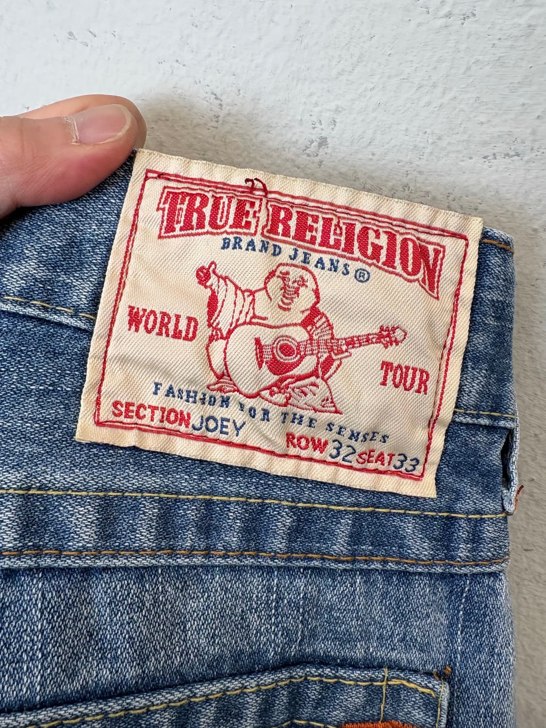 트루릴리전 빈티지 데님 부츠컷 팬츠 상품이미지7