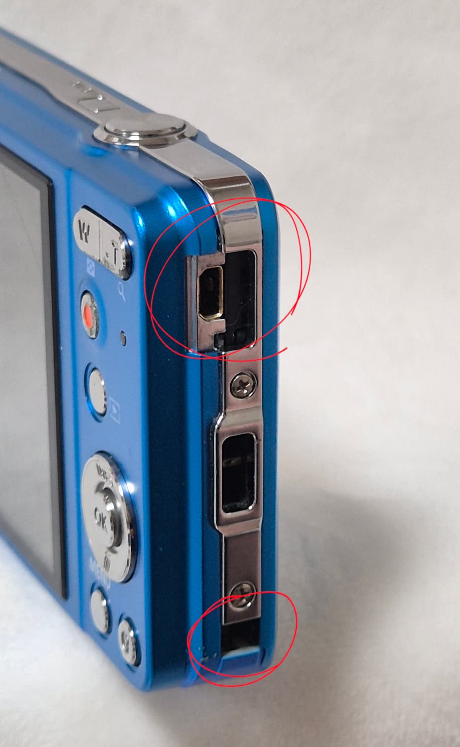 소프트포커스) 올림푸스 VG-140 블루 판매 상품이미지5