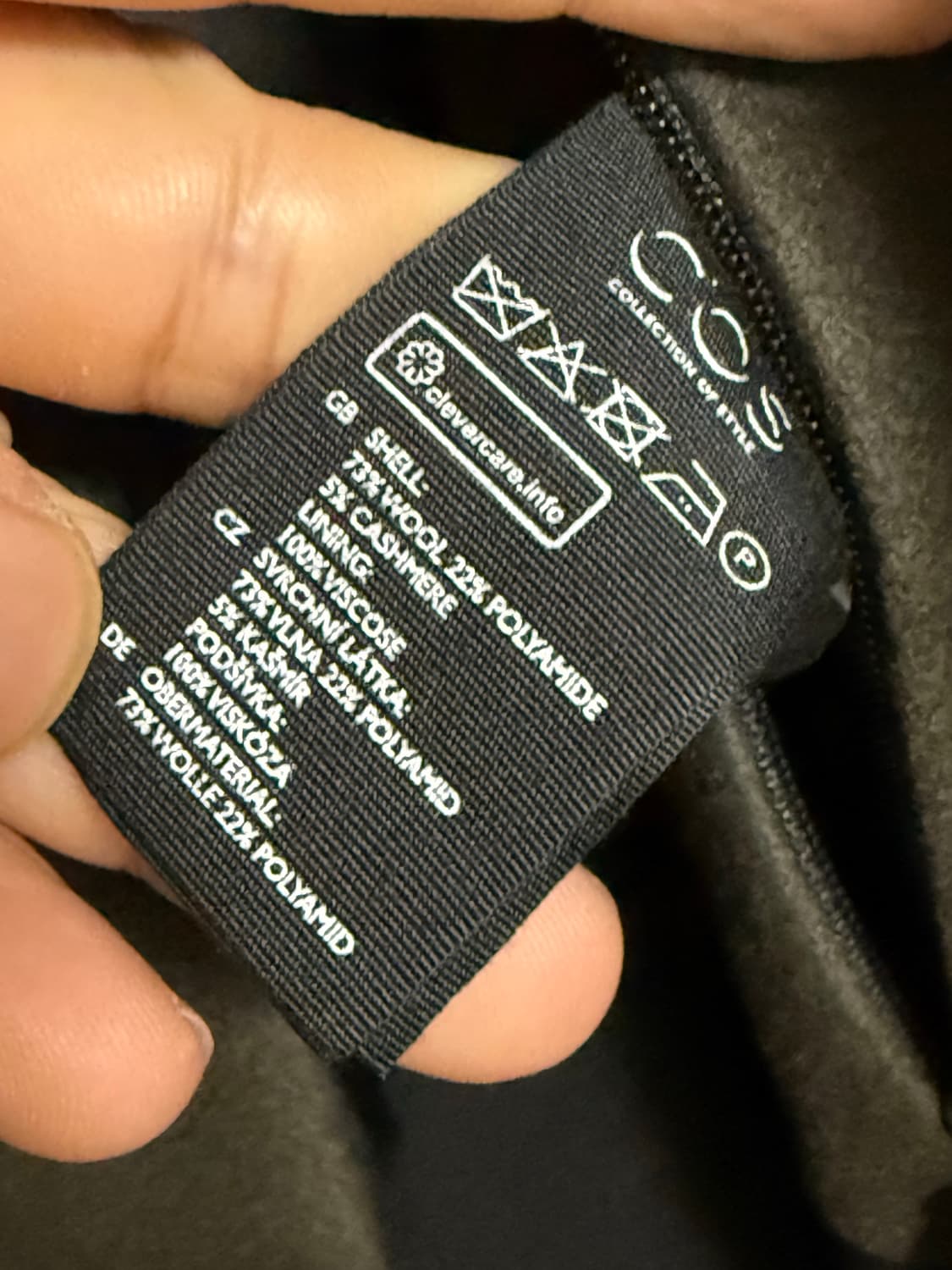 cos 캐시미어블랜드 코트 상품이미지4