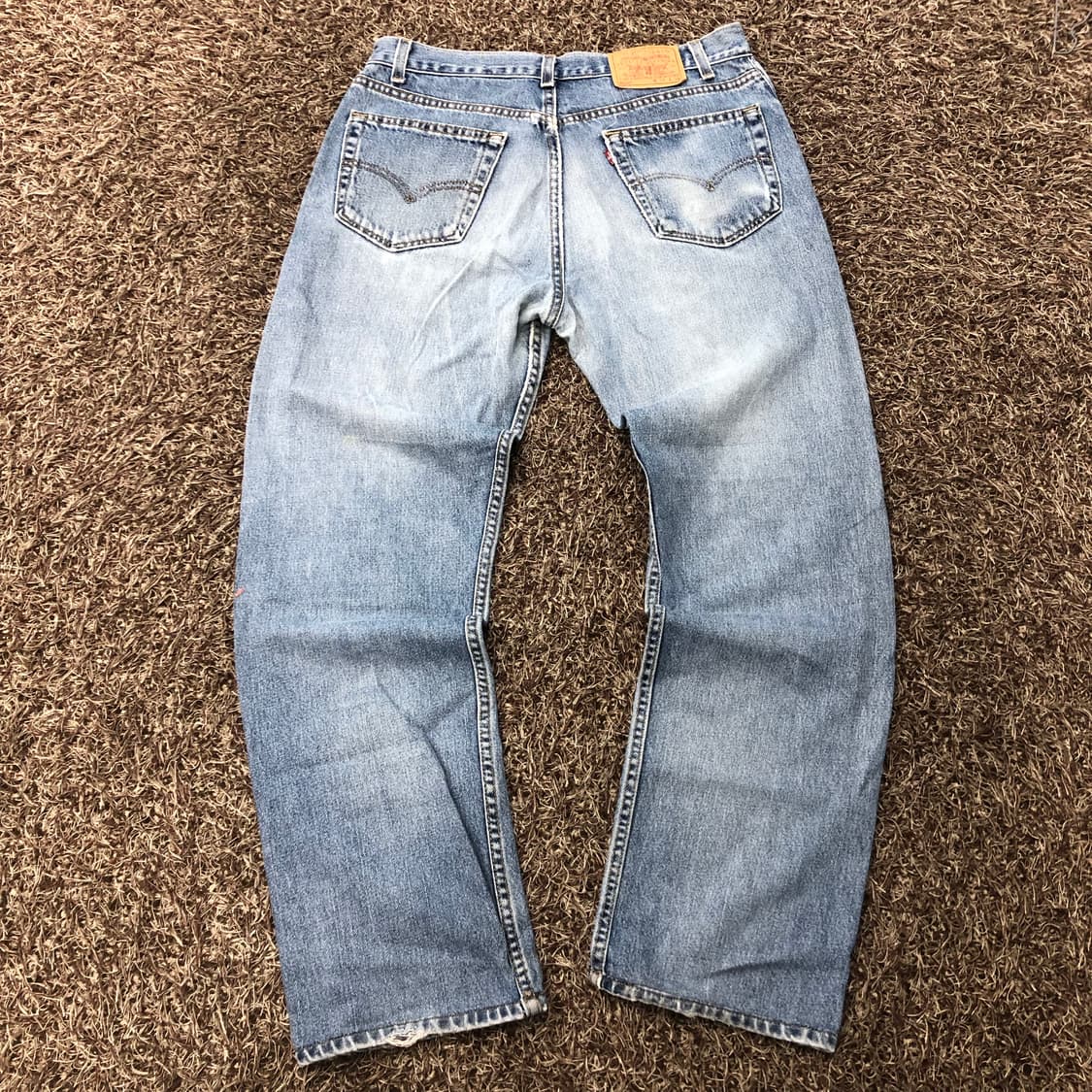 리바이스 505 USA 워싱 데님 팬츠 상품이미지4