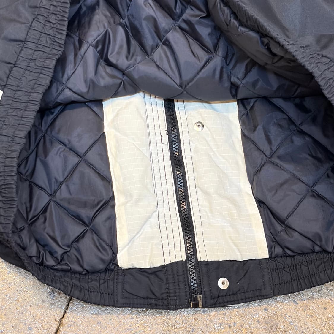 레어 90s 미국 빈티지 리복 빅로고 바람막이 패딩 자켓 상품이미지10