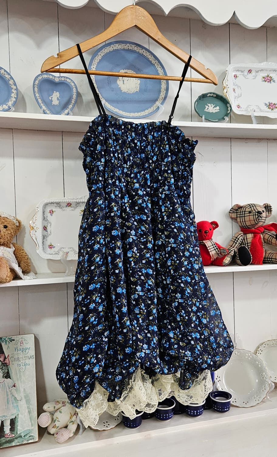 no0327플로럴 2way  롱원피스 / 튜브 원피스 상품이미지3