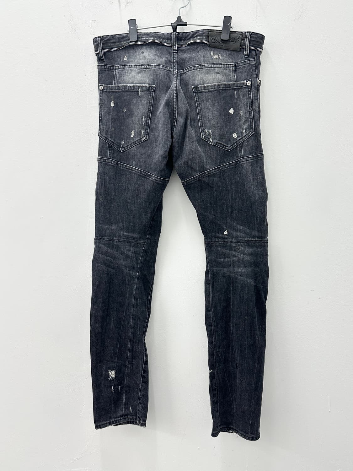 DSQUARED2 painting zip biker pants 상품이미지8