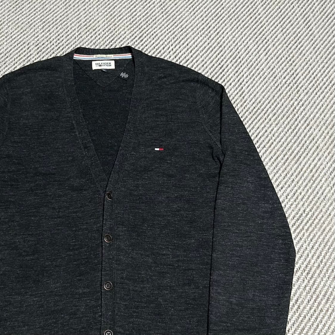 [XL] Tommy 타미힐피거 다크그레이 가디건 상품이미지3