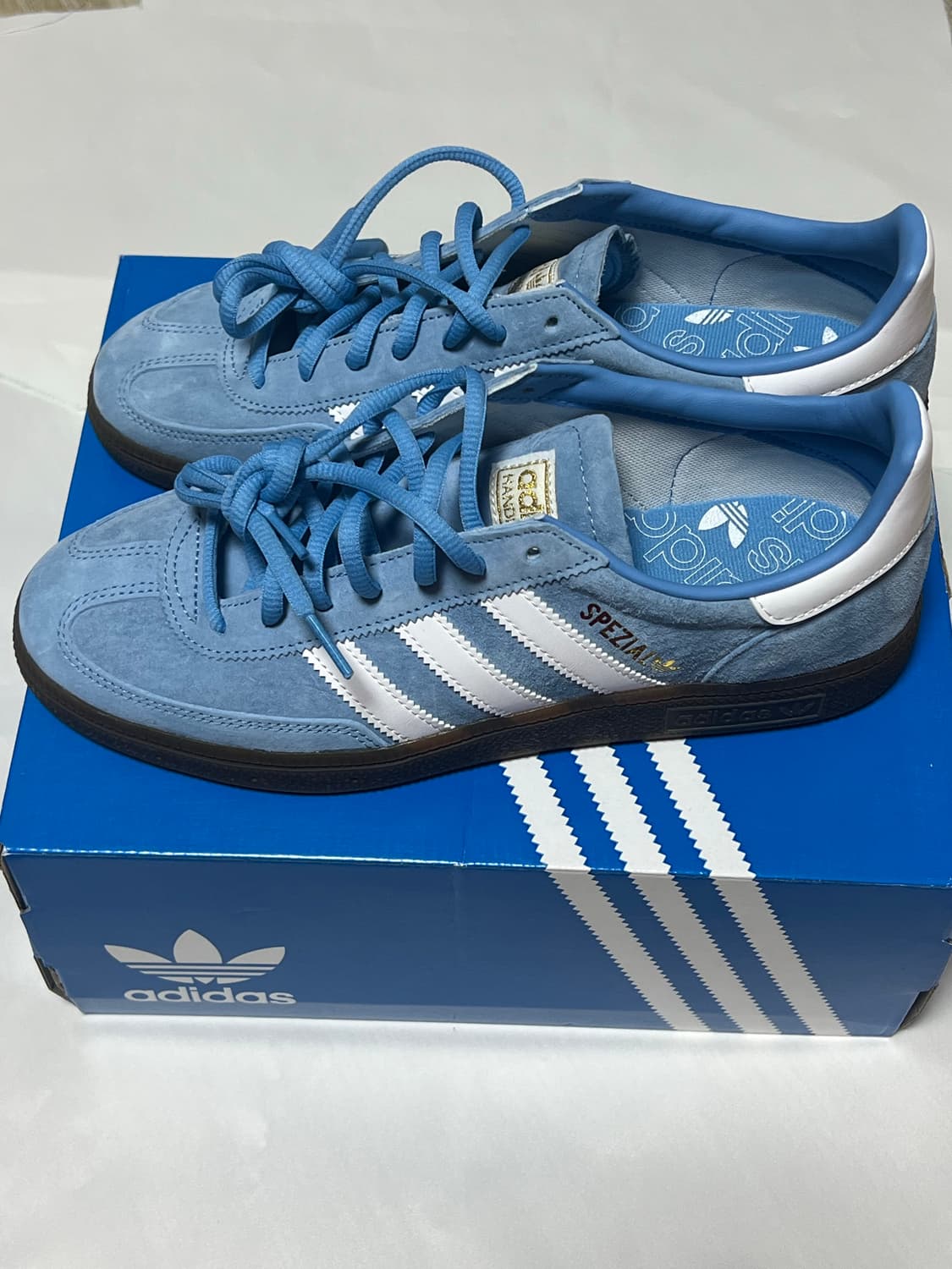 (새상품)아디다스 핸드볼 스페지알 라이트 블루 255 상품이미지3