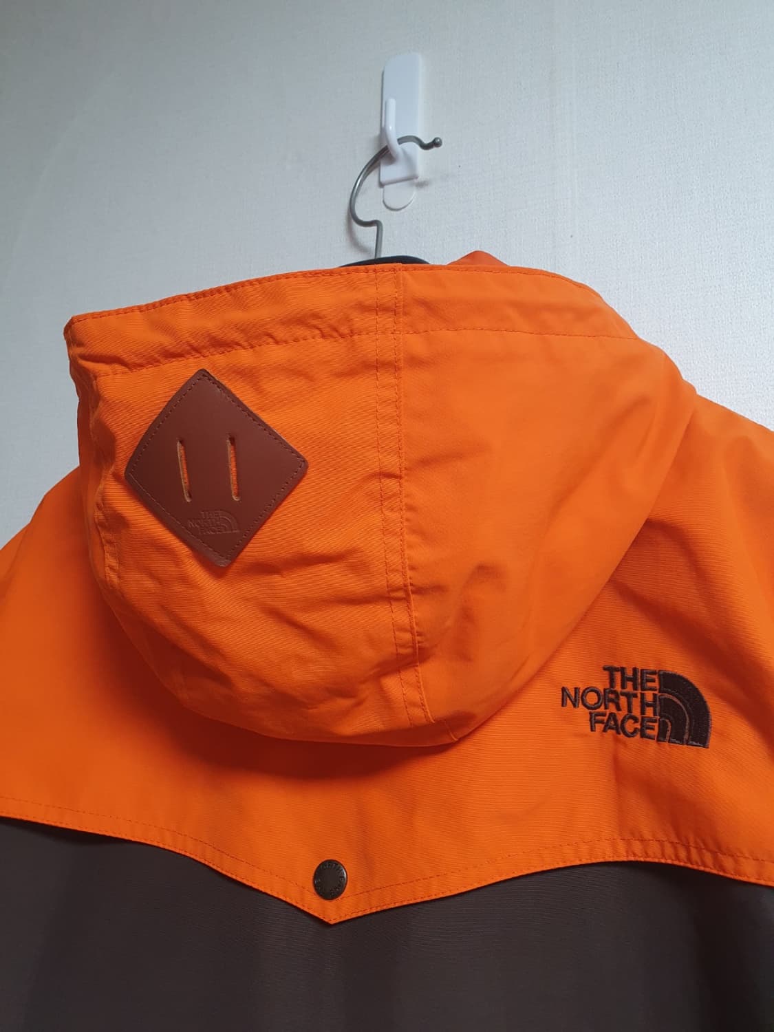 노스페이스 마운틴 자켓 후드집업 오렌지 브라운 100 상품이미지6
