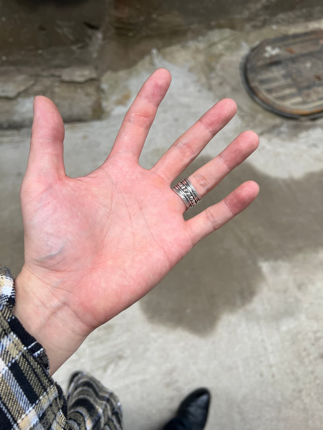 실버925 네이티브 인디언 볼드 반지 상품이미지9