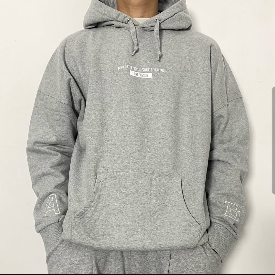 앤더슨벨 후드티 M 상품이미지4