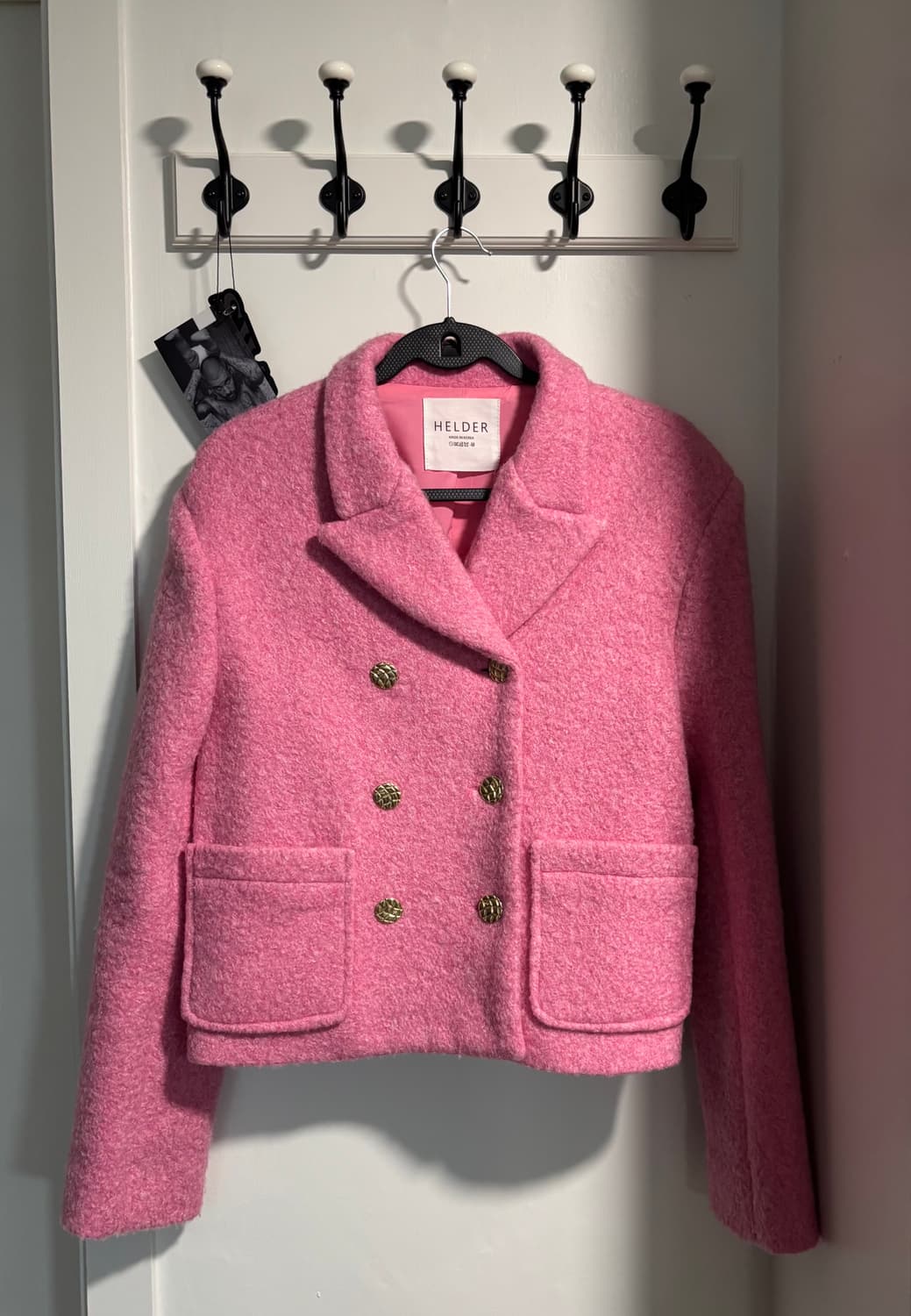 헬더 핑크 부클자켓 상품이미지1