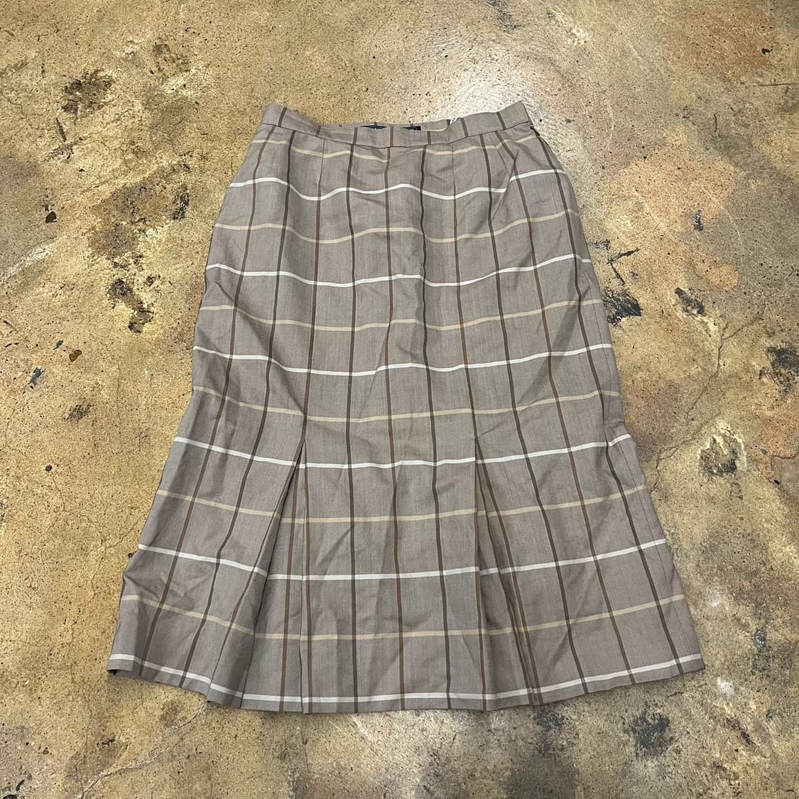 [정품] 버버리 체크 패턴 스커트 상품이미지3