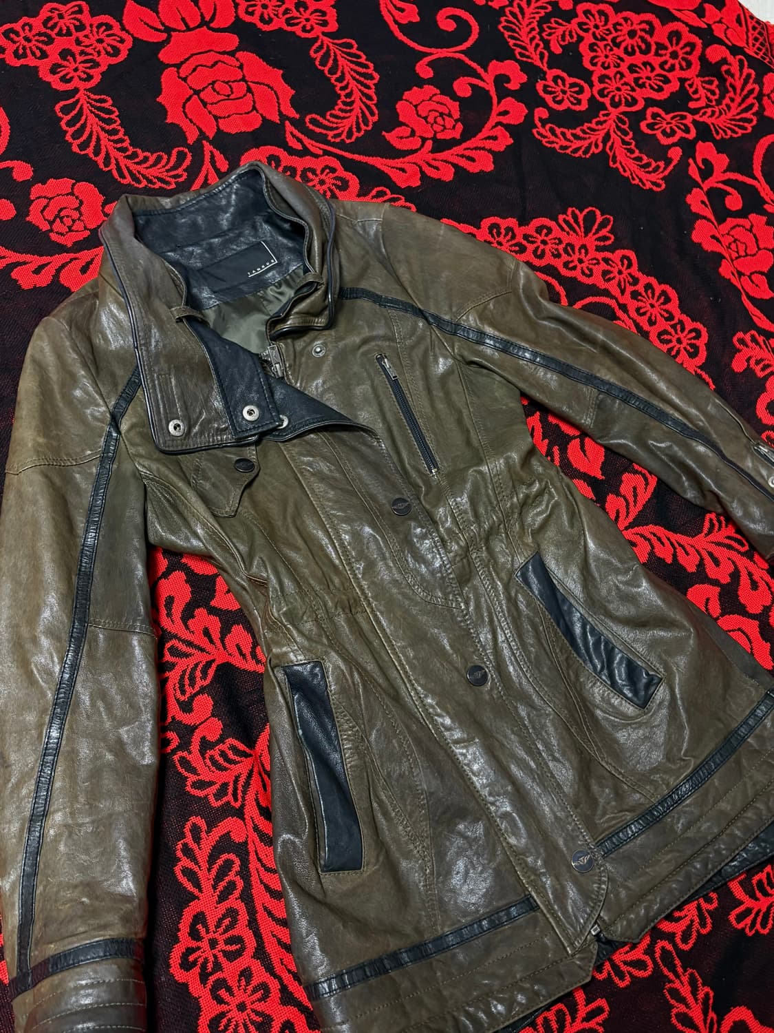 Leather Rock Punk Vkei jacket 상품이미지3