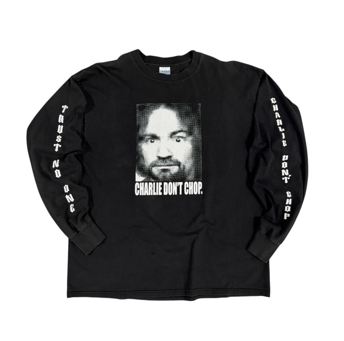 빈티지 90s 찰스맨슨 롱슬리브 Charlie Don't Chop 상품이미지1