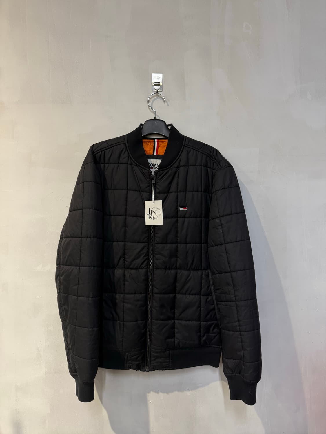 타미힐피거 블랙 패딩자켓 상품이미지1