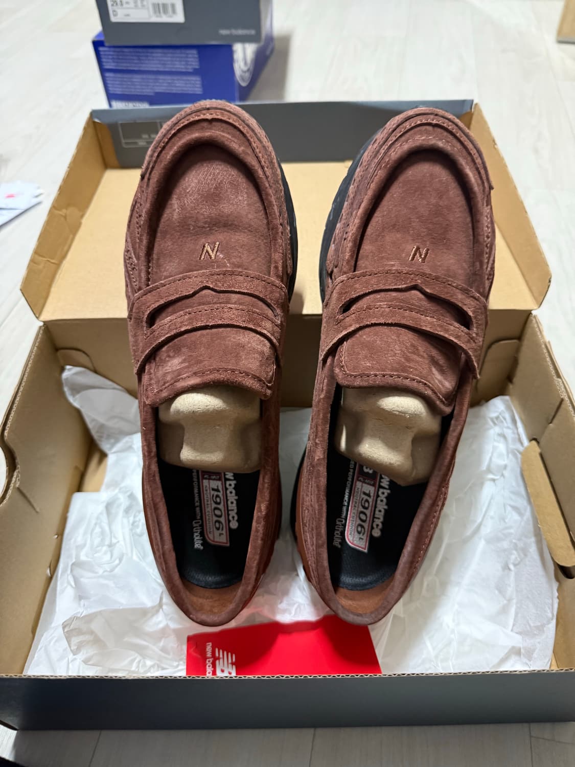 [290] 뉴발란스 1906L 로퍼 리치 오크 블랙 시멘트 상품이미지1