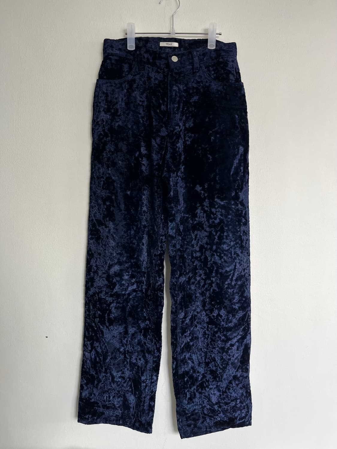 VELVET BOUCLE STRAIGHT PANTS 상품이미지5