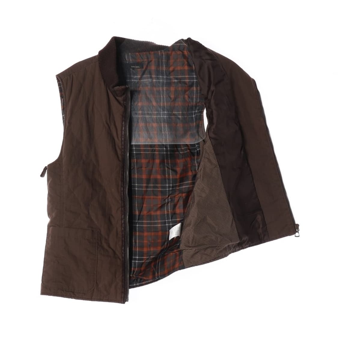 시리즈 딥 브라운 퀼팅 베스트 L 상품이미지2