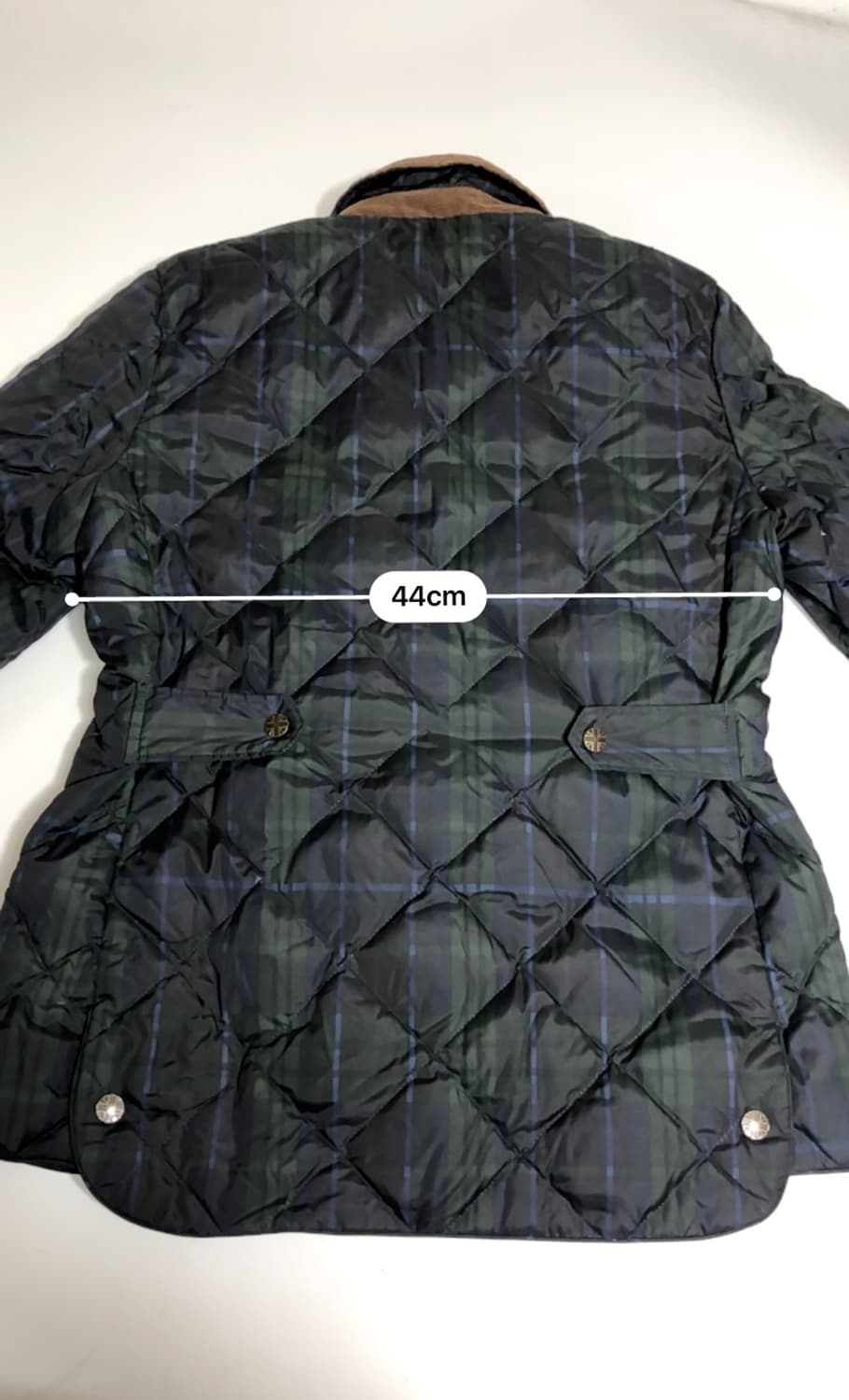 Merc 머크런던 타탄체크 퀄팅 점퍼 s 상품이미지9