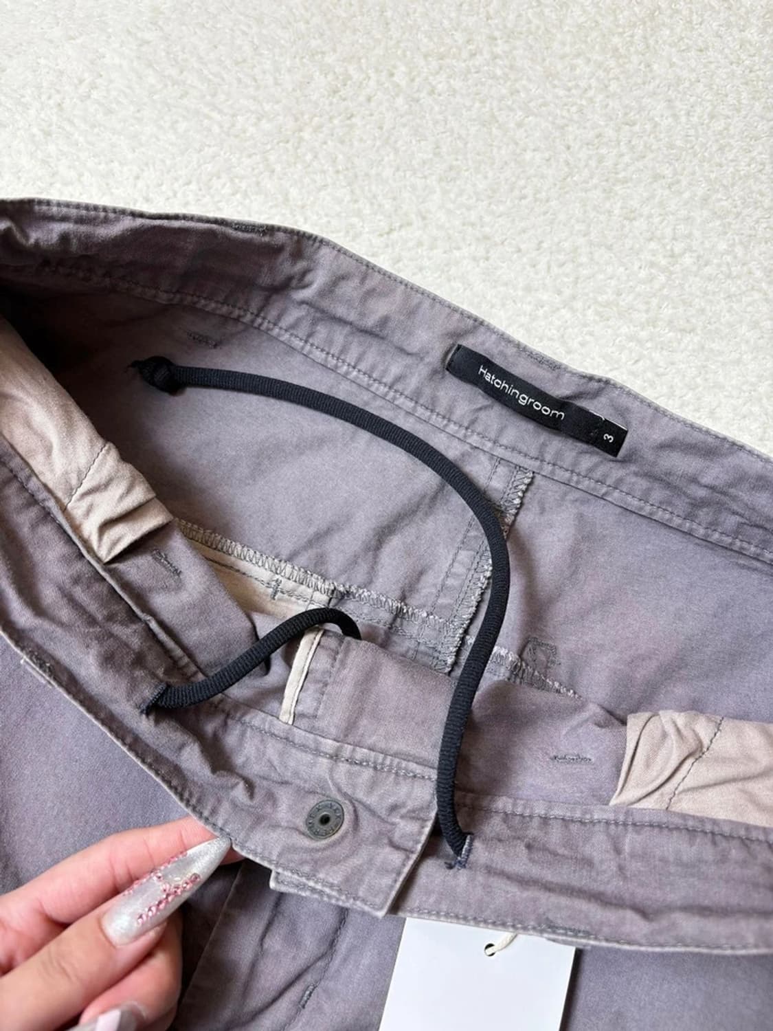 해칭룸 가먼트 다잉 벤티드 팬츠 PN6612 상품이미지4